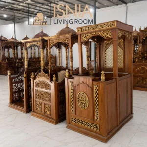 Jual Mimbar Masjid Banjarmasin Kayu Jati