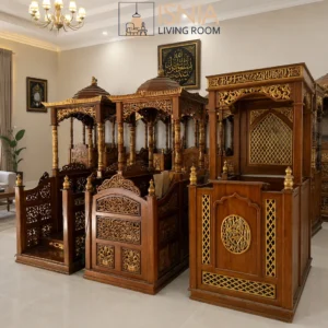 Mimbar Masjid Banjarbaru Model Mewah
