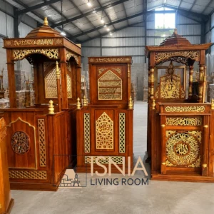Mimbar Masjid Bontang Custom Sesuai Kebutuhan