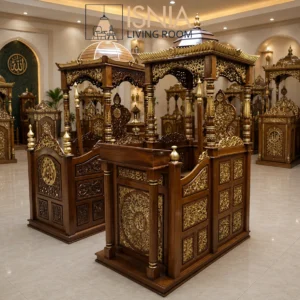 Mimbar Masjid Pontianak Model Kubah