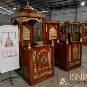 Jual Mimbar Masjid Kudus Akses Pintu Samping