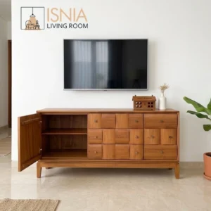Meja TV Bandung Pintu 3D