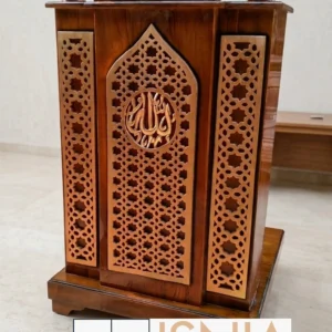 Mimbar Masjid Berkualitas Kayu Jati Depok