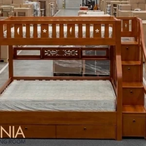 Tempat Tidur Tingkat Kayu Jati Bandung Anak