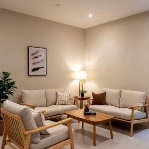 Sofa Tamu Minimalis Jati Tangerang