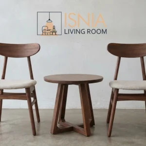 Set Meja & 2 Kursi Cafe Jakarta Timur Model Scandinavian