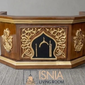 Jual Mimbar Majelis Pekalongan Kayu Jati