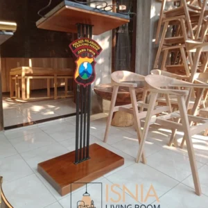 Podium Surabaya Besi Kayu Jati