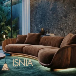 Sofa Kayu Lengkung Surabaya Best Seller