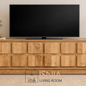 Jual Meja TV Kayu Solid Model Minimalis